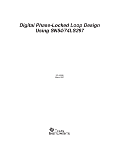 Digital PLL Design Using the SN54/74LS297