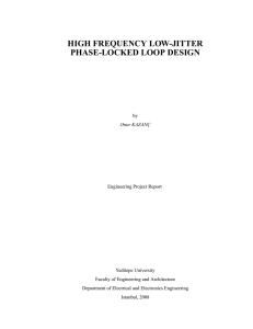 high frequency low-jitter phase-locked loop design