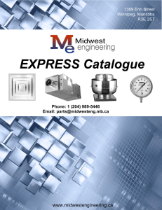 EXPRESS Catalogue - Manitoba