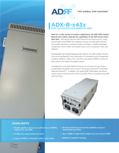 ADX-R-x43x - Advanced RF Technologies, Inc.
