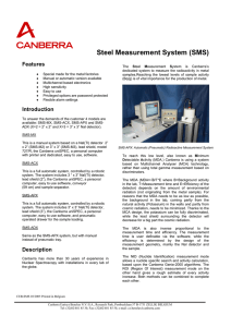 Steel Measurement System (SMS)