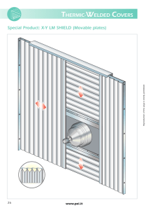 THErMIC-WELDED CoVErS