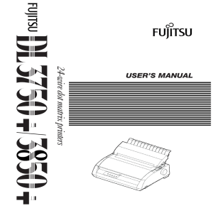 FUJITSU DL3750+/DL3850+