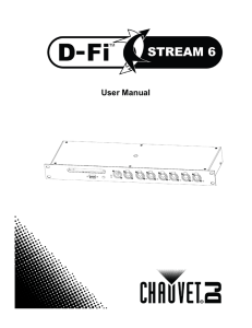 D-Fi Stream 6 User Manual