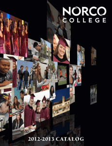 2012-2013 catalog - Riverside Community College District