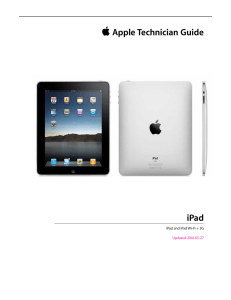 Apple Technician Guide iPad