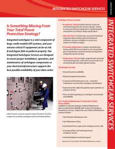 integrated switchgear services
