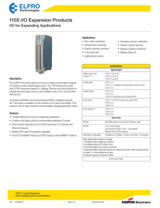 115S I/O Expansion Products