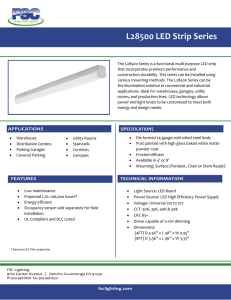 L28500 LED Strip Series