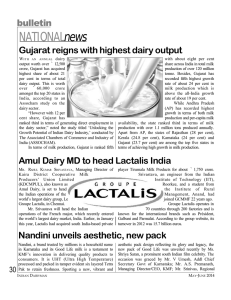 NEWS - Indian Dairy Association