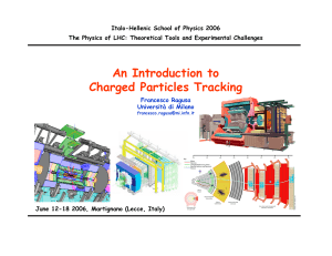 An Introduction to Charged Particles Tracking