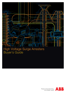 High Voltage Surge Arresters Buyer´s Guide