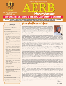 Vol 23 No 1 - Atomic Energy Regulatory Board