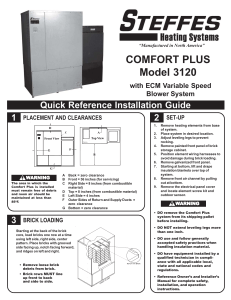 Simplified Installation Guide - 3100 Series