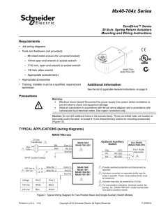 Mx40-704x Series - OPS Schneider Electric