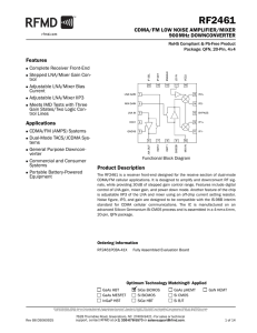 RF2461 - RFMD.com