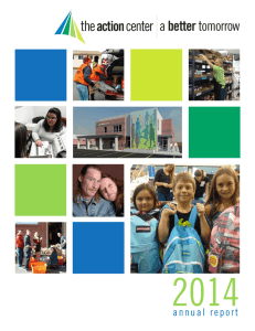 2014 Annual Report - The Action Center