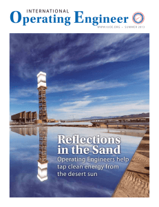 Reflections in the Sand - International Union of Operating Engineers