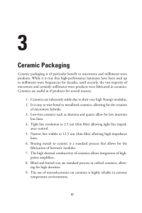 Ceramic Packaging