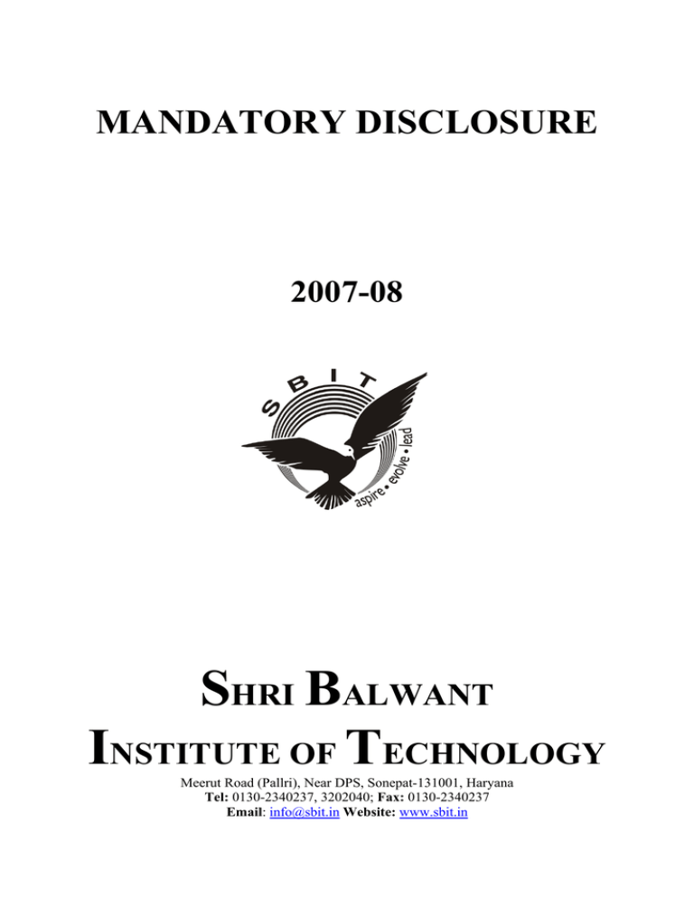 mandatory-disclosure