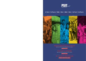 PSIT Brochure 2015