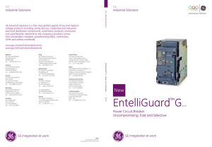EntelliGuard G - GE Industrial Solutions