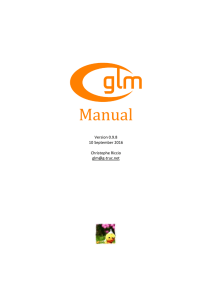 Manual - GLM - G