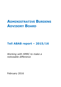 Tell ABAB report