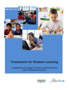 Framework for Student Learning