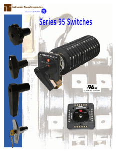Series 95 Switches - GE Grid Solutions