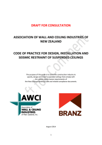 draft Code of Practice - Association of Wall and Ceiling Industries