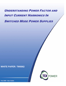 Understanding power factor and input current