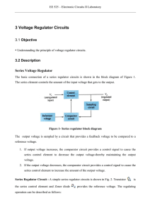 3 Voltage Regulator Circuits