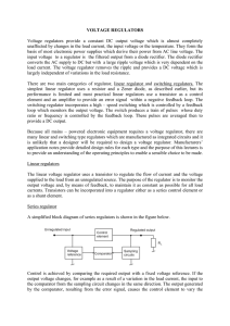 VOLTAGE REGULATORS