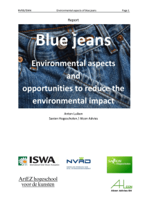 Environmental aspects and opportunities to reduce the