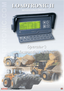 Operator Instruction Manual - rev.D