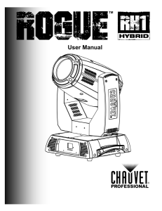 Rogue™ RH1 Hybrid User Manual Rev. 4