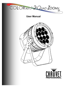 COLORado™ 2-Quad Zoom IP User Manual Rev. 4