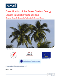 SIEA Report - Pacific Power Association