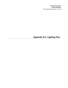 Appendix 6-C: Lighting Plan