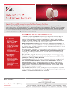 ExtendAir® G2™ All-Outdoor Licensed