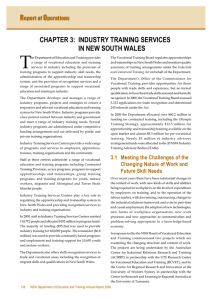 chapter 3: industry training services in new south wales