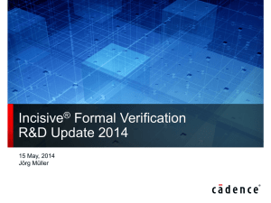 Formal Verification Seminar Presentation