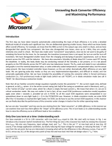 Unraveling Buck Converter Efficiency and Maximizing