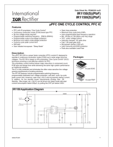 IR1150(S)(PbF) IR1150I(S)(PbF)