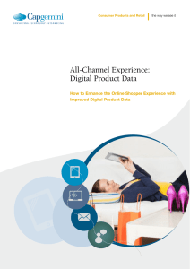 All-Channel Experience: Digital Product Data