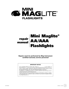 STEP 1 - Maglite