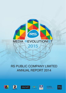 AR 2014 - rs public company limited