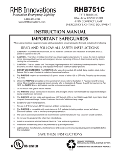 Installation Instructions