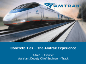 Concrete Ties - The Amtrak Experience